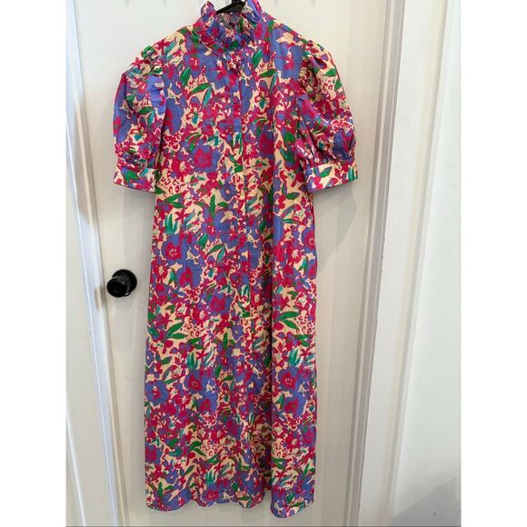 Tuckernuck Hyacinth House Floral Louisa NWT - Picture 2 of 2